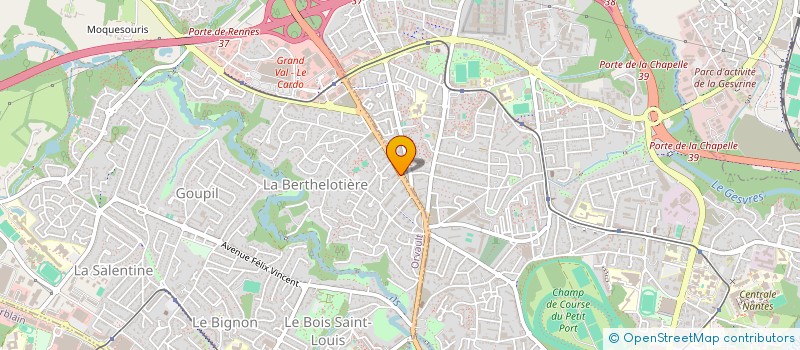 localisation de l'entreprise SERVIR ENSEMBLE NANTES NORD à NANTES