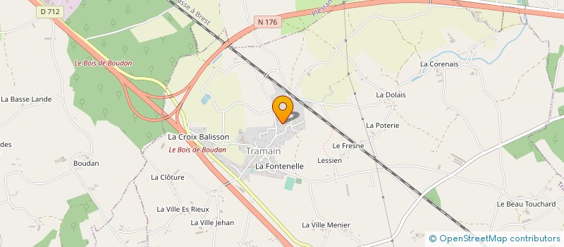 localisation de l'entreprise SERVIR RH SAS  TRAMAIN