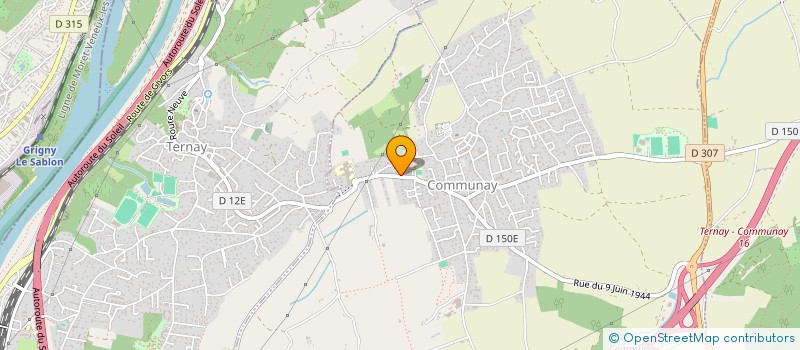 localisation de l'entreprise SERVIR SANS COMPTER  COMMUNAY