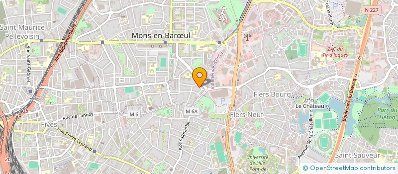 localisation de l'entreprise SERVISYS  MONS-EN-BARUL