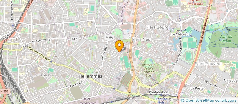 localisation de l'entreprise SERVISYS-IT à LILLE