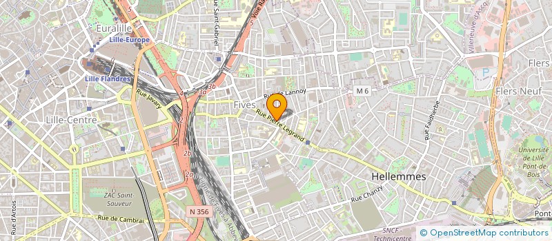 localisation de l'entreprise SERVIT VP DCSM SECURITY PRIVEE à LILLE