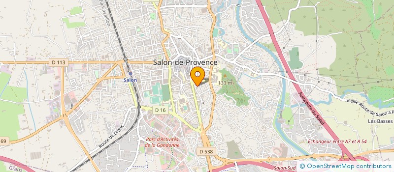 localisation de l'entreprise SERVITEC à SALON-DE-PROVENCE