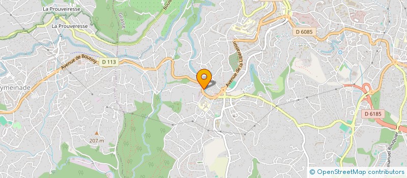 localisation de l'entreprise SERVITEC à GRASSE