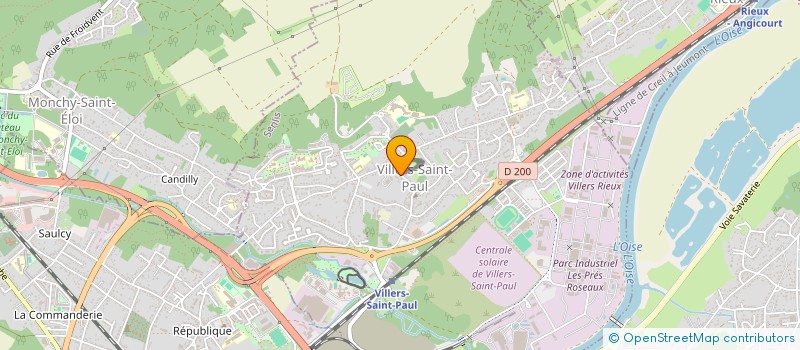 localisation de l'entreprise SERVITECH  VILLERS-SAINT-PAUL