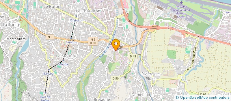 localisation de l'entreprise SERVITECH SARL à SAINT-DENIS