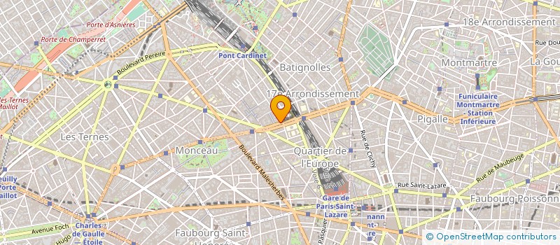 localisation de l'entreprise SERVITELEC SARL à PARIS