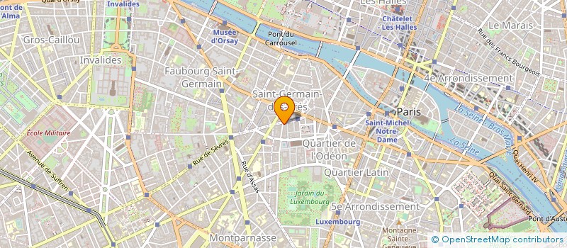 localisation de l'entreprise SERVITOURS à PARIS