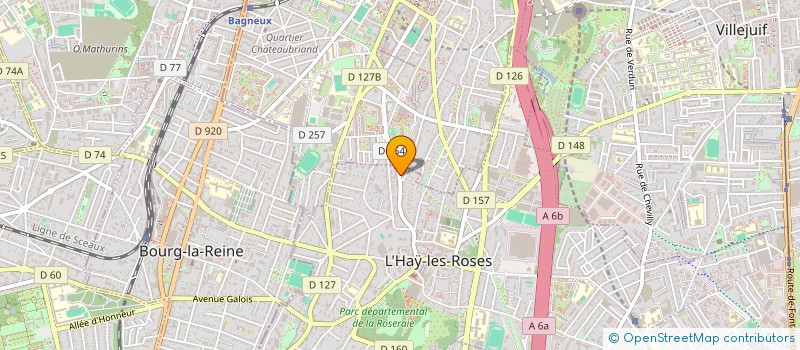 localisation de l'entreprise SERVITRANS à L'HAY-LES-ROSES
