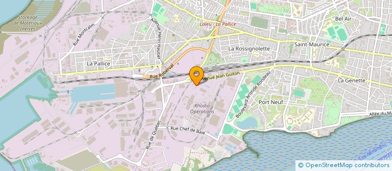 localisation de l'entreprise SERVITRANS  LA ROCHELLE