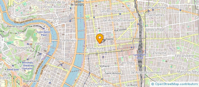 localisation de l'entreprise SERVIZEN PRO à LYON