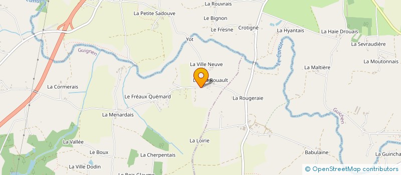 localisation de l'entreprise SERVLAURALOU  GUIGNEN