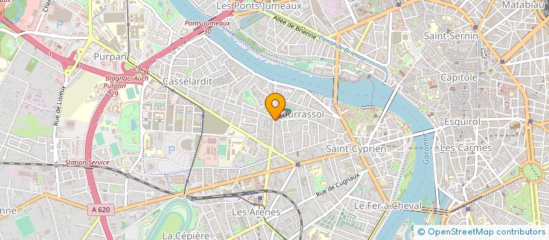 localisation de l'entreprise SERVNET DESIGN à TOULOUSE