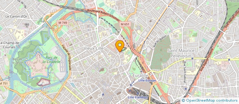 localisation de l'entreprise SERVO 9 ORGANISATION à LILLE
