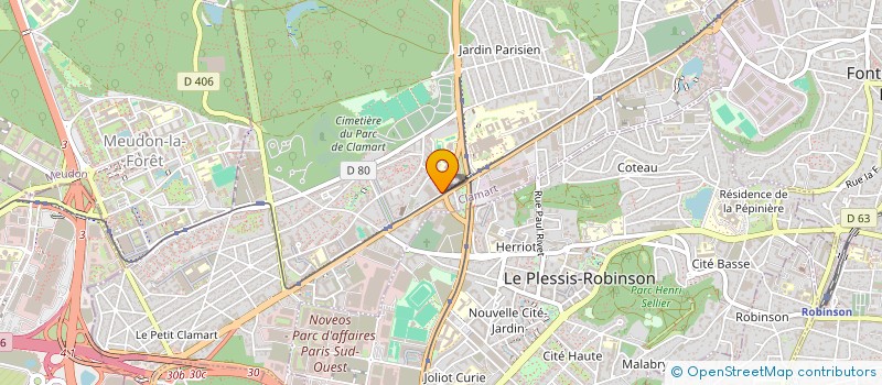 localisation de l'entreprise SERVO TECHNIQUE à CLAMART