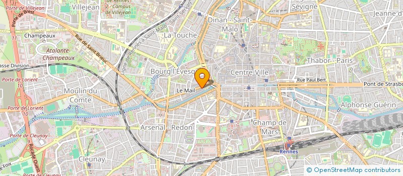 localisation de l'entreprise SERVUS CONSEILS à RENNES