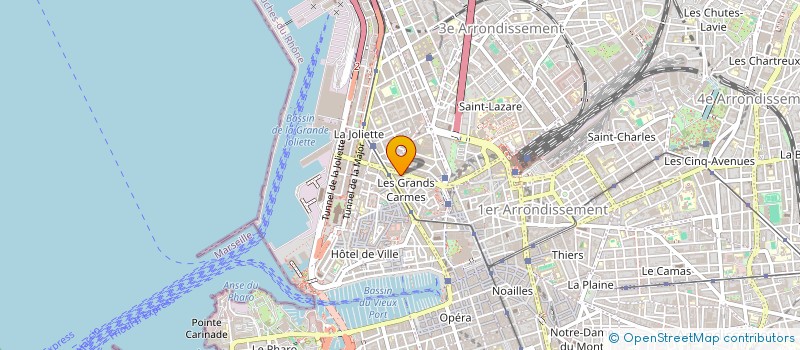 localisation de l'entreprise SERVYA  MARSEILLE