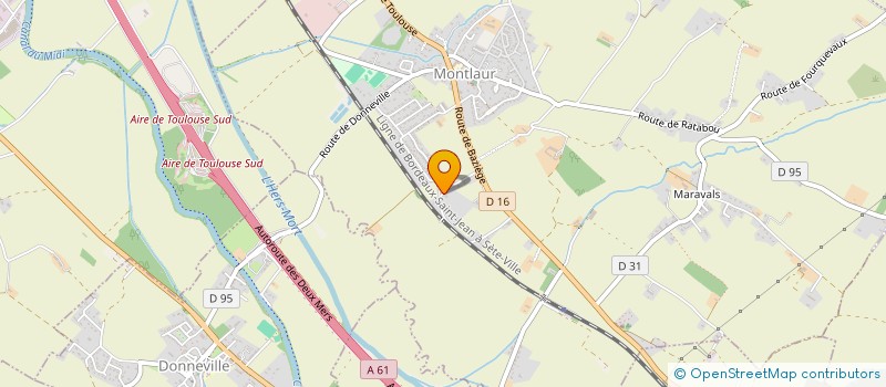 localisation de l'entreprise SERVYOU CHAUFFEUR PRIVE  MONTLAUR