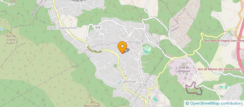 localisation de l'entreprise SERYANIS INVEST  CADOLIVE