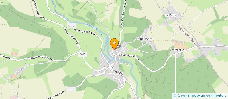 localisation de l'entreprise SERYFIL à RY
