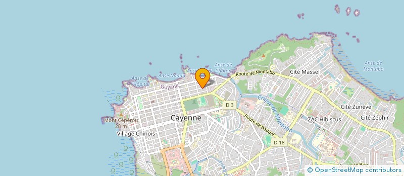 localisation de l'entreprise SERYOKU SAMOURAI  CAYENNE