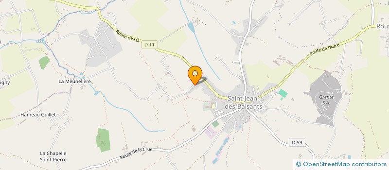 localisation de l'entreprise SERYZA à SAINT-JEAN-D'ELLE