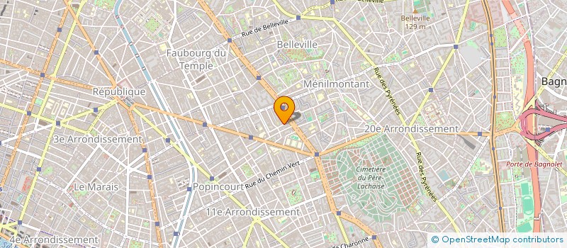 localisation de l'entreprise SES  PARIS