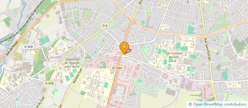 localisation de l'entreprise SES à AMIENS