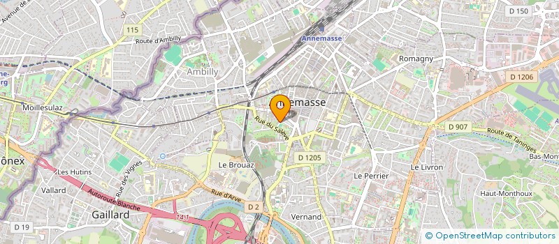 localisation de l'entreprise SES à ANNEMASSE