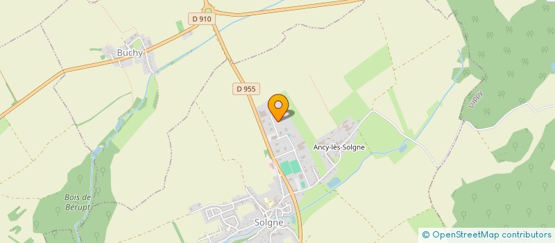 localisation de l'entreprise SES CONSTRUCTION  SOLGNE