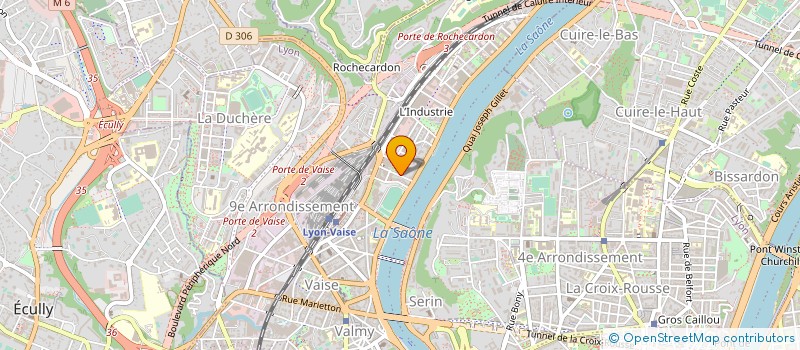 localisation de l'entreprise SES ENTEL  LYON