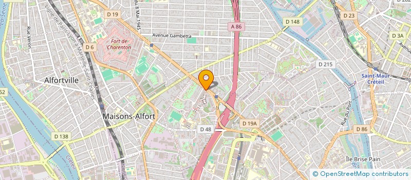 localisation de l'entreprise SES INTERIM à MAISONS-ALFORT