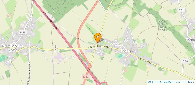 localisation de l'entreprise SES PREMIERS PAS à THELUS