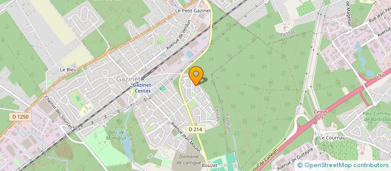 localisation de l'entreprise SESAFE à CESTAS