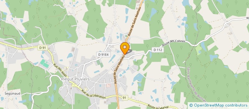 localisation de l'entreprise SESAM'METAL  PIEGUT-PLUVIERS