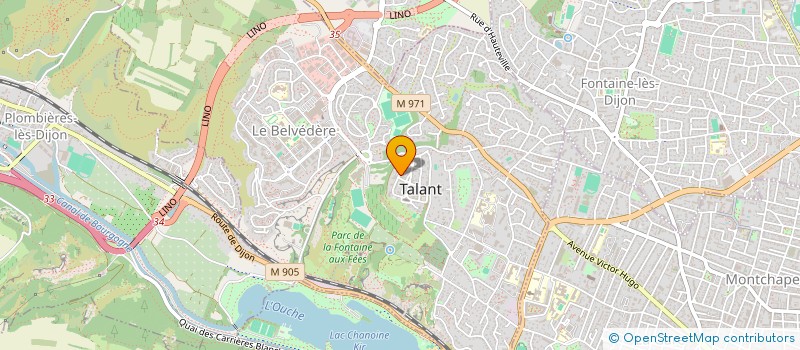 localisation de l'entreprise SESAM21 à TALANT
