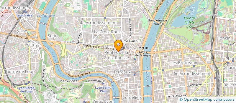 localisation de l'entreprise SESAME à LYON