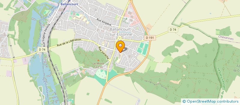 localisation de l'entreprise SESAME à BALLANCOURT-SUR-ESSONNE