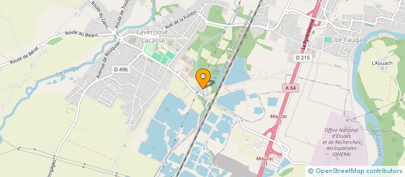 localisation de l'entreprise SESAME  LAVERNOSE-LACASSE