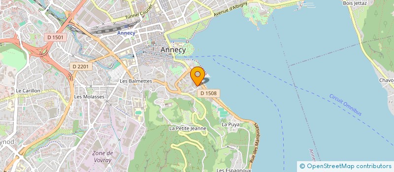 localisation de l'entreprise SESAME à ANNECY