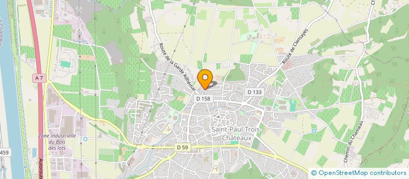 localisation de l'entreprise SESAME  SAINT-PAUL-TROIS-CHATEAUX