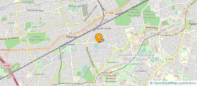 localisation de l'entreprise SESAME  PESSAC