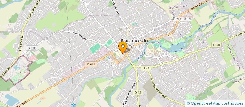 localisation de l'entreprise SESAME  PLAISANCE-DU-TOUCH