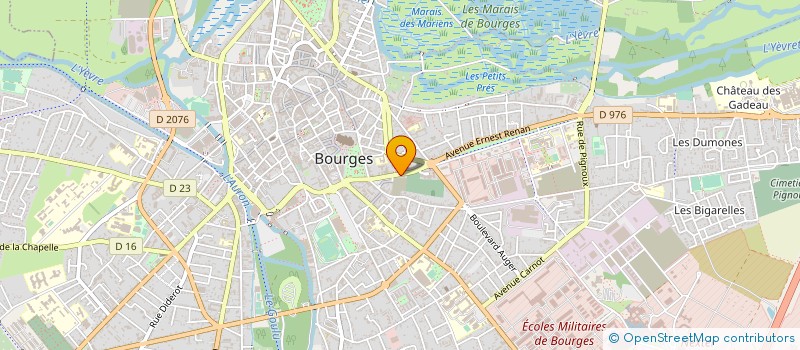 localisation de l'entreprise SESAME AUTISME CHER à BOURGES