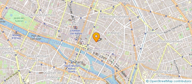 localisation de l'entreprise SESAME - CENTRE DE CULTURE SPIRITUELLE  PARIS