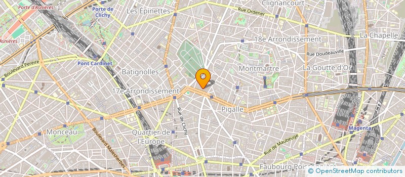 localisation de l'entreprise SESAME PARTENAIRES  PARIS