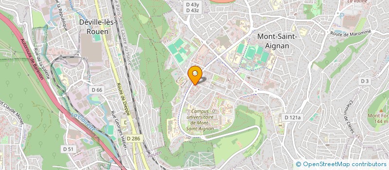 localisation de l'entreprise SESAME PSY  MONT-SAINT-AIGNAN