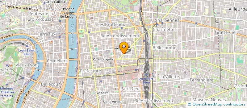 localisation de l'entreprise SESAME RP à LYON