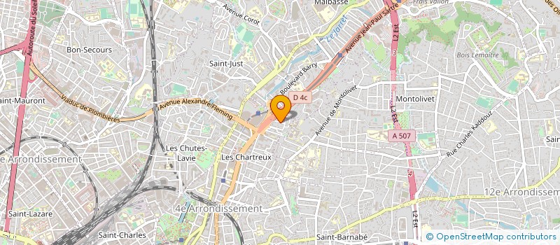 localisation de l'entreprise SESAME SA à MARSEILLE