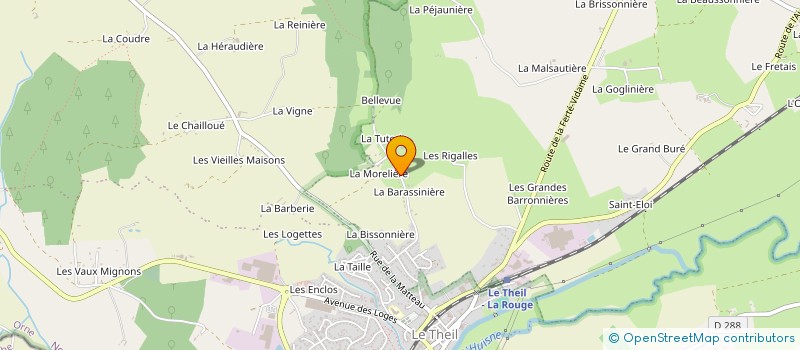 localisation de l'entreprise SESAME & WILD à VAL-AU-PERCHE